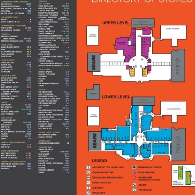 Queen Ka'ahumanu Center plan - map of store locations