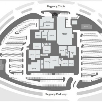 Regency Court plan - map of store locations