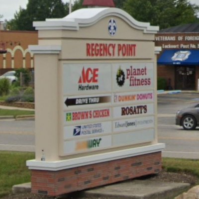 Regency Point Shopping Center plan - map of store locations