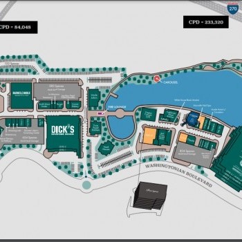 RIO Lakefront plan - map of store locations