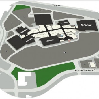River Hills Mall plan - map of store locations