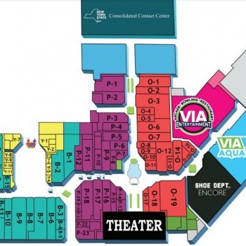 Via Port Rotterdam (Rotterdam Square Mall) plan - map of store locations