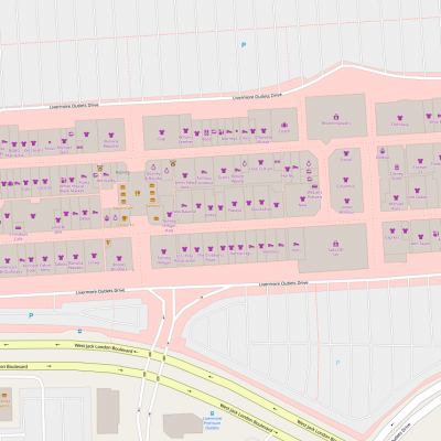 San Francisco Premium Outlets (Livermore Outlets) plan