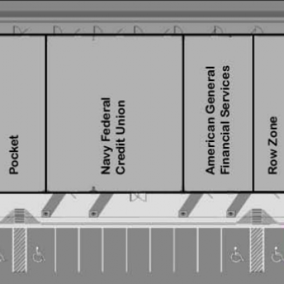 Saratoga Station Shopping Center plan - map of store locations