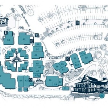 Seaport Village plan - map of store locations