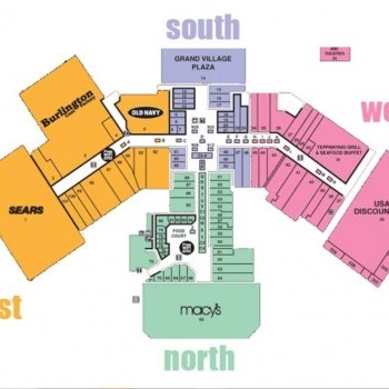 Security Square Mall plan - map of store locations