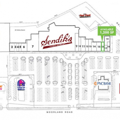Sendik's New Berlin Plaza plan - map of store locations