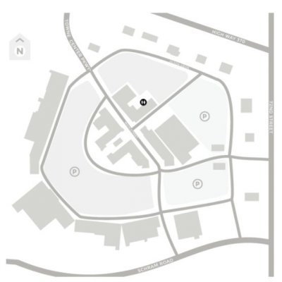 Shadow Lake Towne Center plan - map of store locations