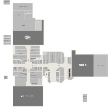 Sherwood Mall plan - map of store locations