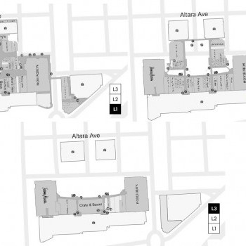 Shops at Merrick Park plan - map of store locations