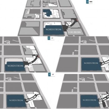 Shops at North Bridge plan - map of store locations