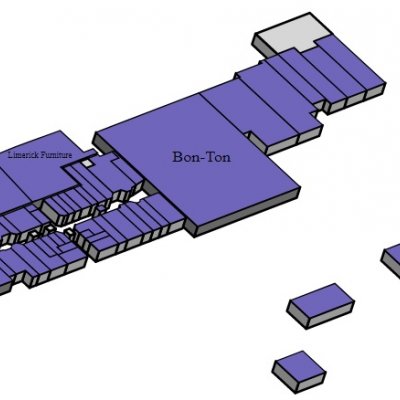 South Mall plan - map of store locations