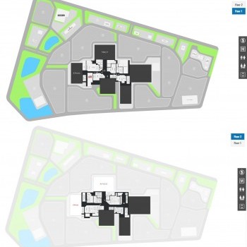 Southlake Mall plan - map of store locations