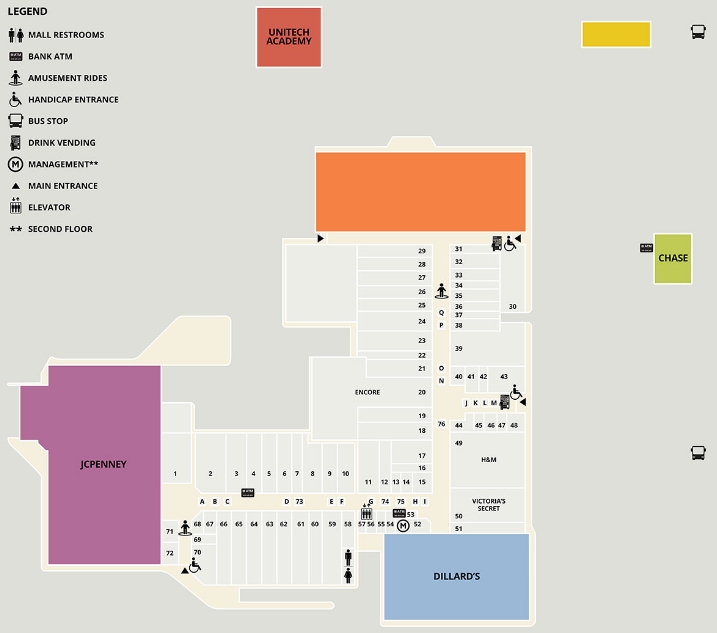 Southland Mall Louisiana (69 stores) shopping in Houma, Louisiana LA