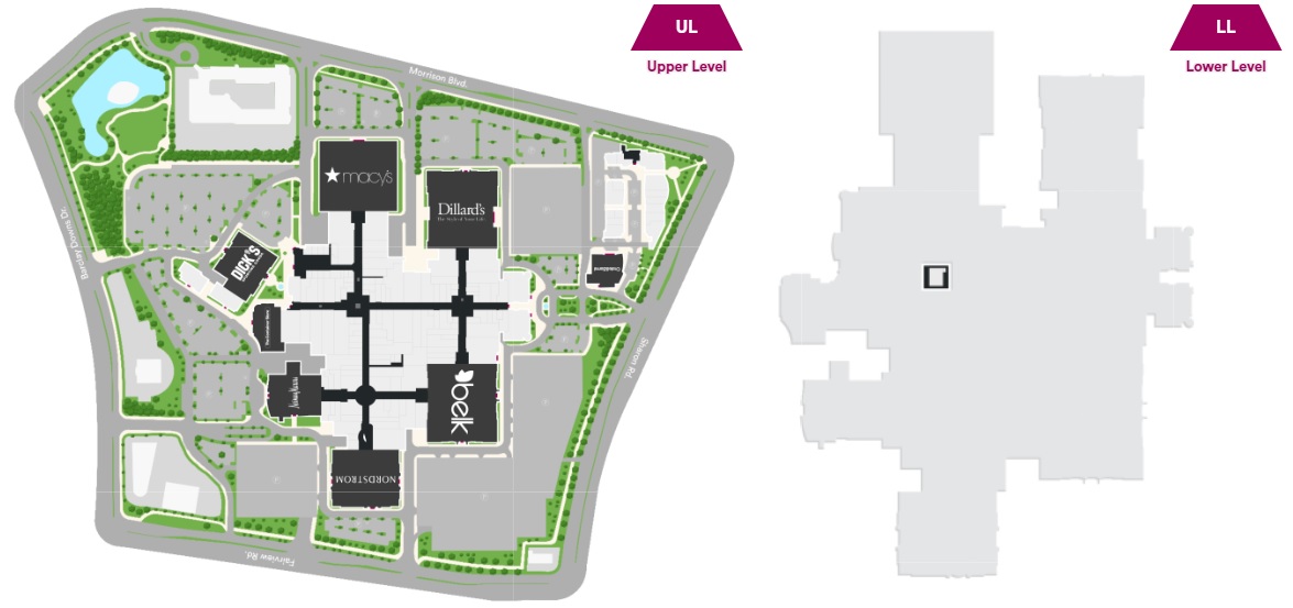 charlotte southpark mall stores