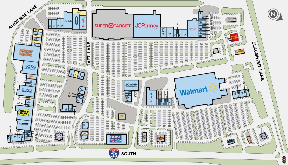 southpark mall map