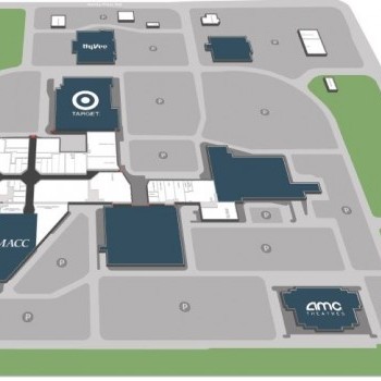 Southridge Mall plan - map of store locations