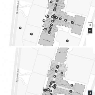 Staten Island Mall plan - map of store locations