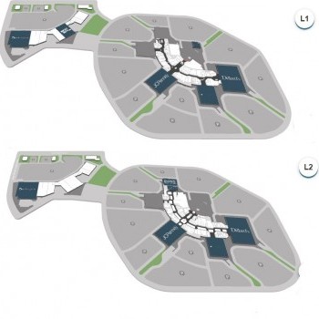 Superstition Springs Center plan - map of store locations