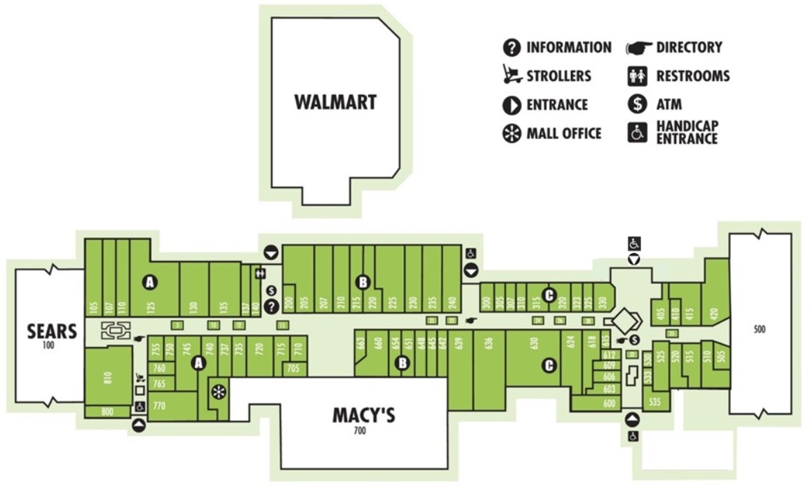 Floor Plan Somerset Mall Map