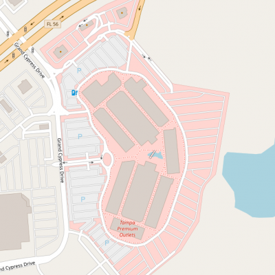 Tampa Premium Outlets plan