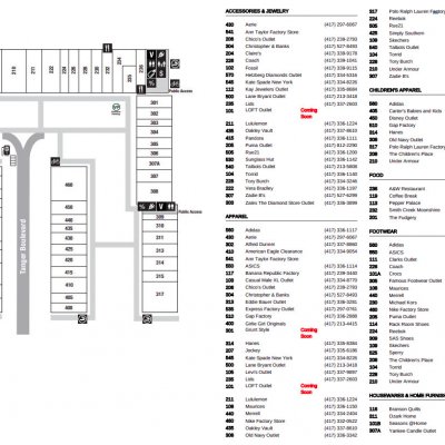 Tanger Outlets Branson plan