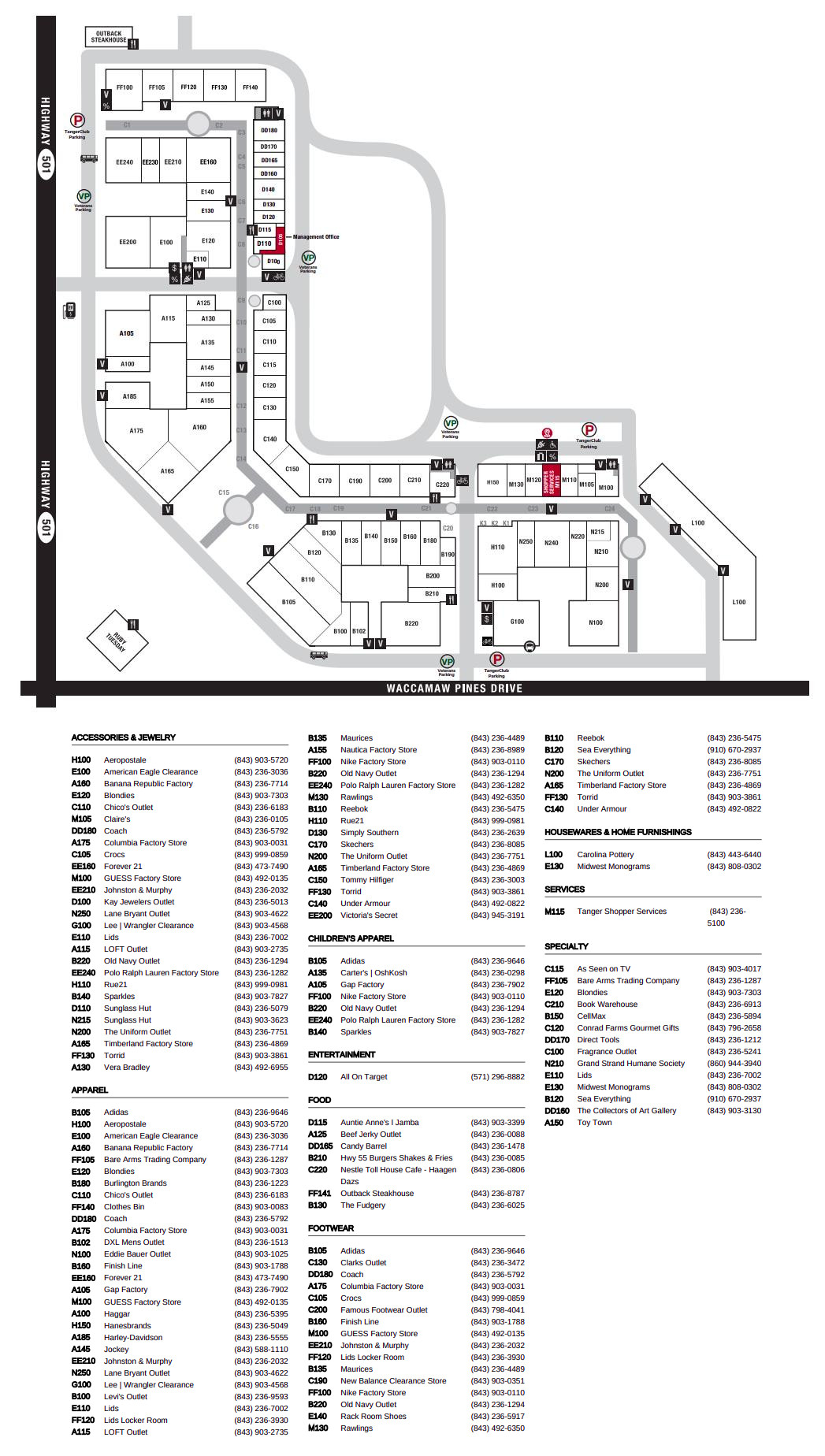 Tanger Outlets Myrtle Beach Map Rehoboth Beach Tanger Outlets Map | Imt Mines Albi Tanger Outlets Myrtle Beach Map Rehoboth Beach Tanger Outlets Map | Imt Mines Albi