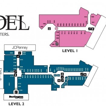 The Citadel Mall plan - map of store locations
