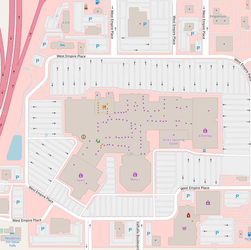 The Empire Mall 153 Stores Shopping In Sioux Falls South Dakota Sd 6523 Mallscenters