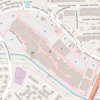 The Falls Mall plan - map of store locations