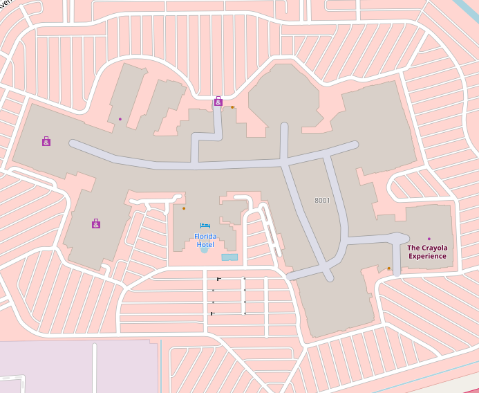 Center Map of The Florida Mall® - A Shopping Center In Orlando, FL - A  Simon Property