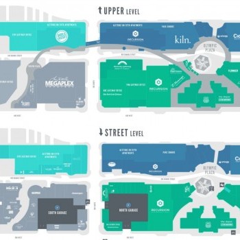 The Gateway plan - map of store locations