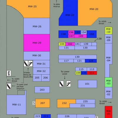 The Jamaica Colosseum Mall plan - map of store locations