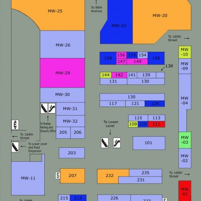 The Jamaica Colosseum Mall plan - map of store locations