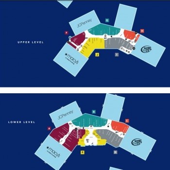 The Mall at Tuttle Crossing plan - map of store locations