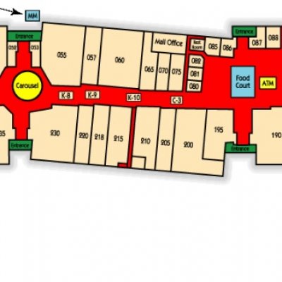 The Outlet at Route 66 plan - map of store locations