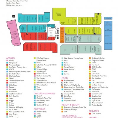 Outlet Shoppes Of Atlanta Map