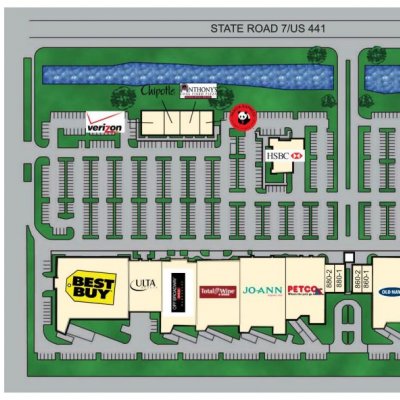 The Shoppes at Isla Verde plan - map of store locations