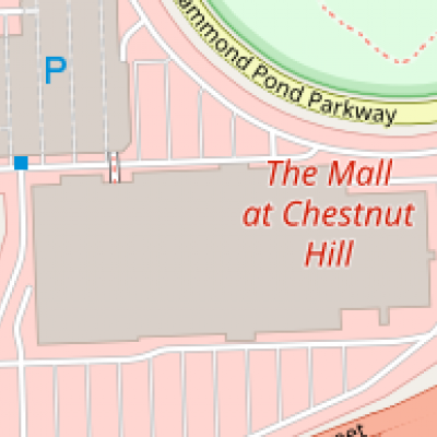 The Shops at Chestnut Hill plan - map of store locations