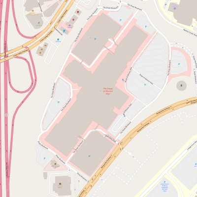 The Shops at Mission Viejo plan - map of store locations