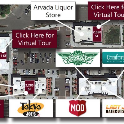 The Shops At Ralston Creek plan - map of store locations
