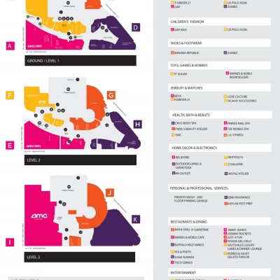 The Shops at Sunset Place plan