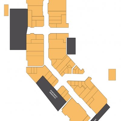 Three Rivers Mall plan - map of store locations