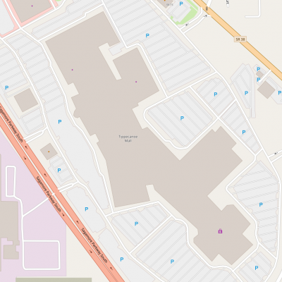 Tippecanoe Mall plan - map of store locations