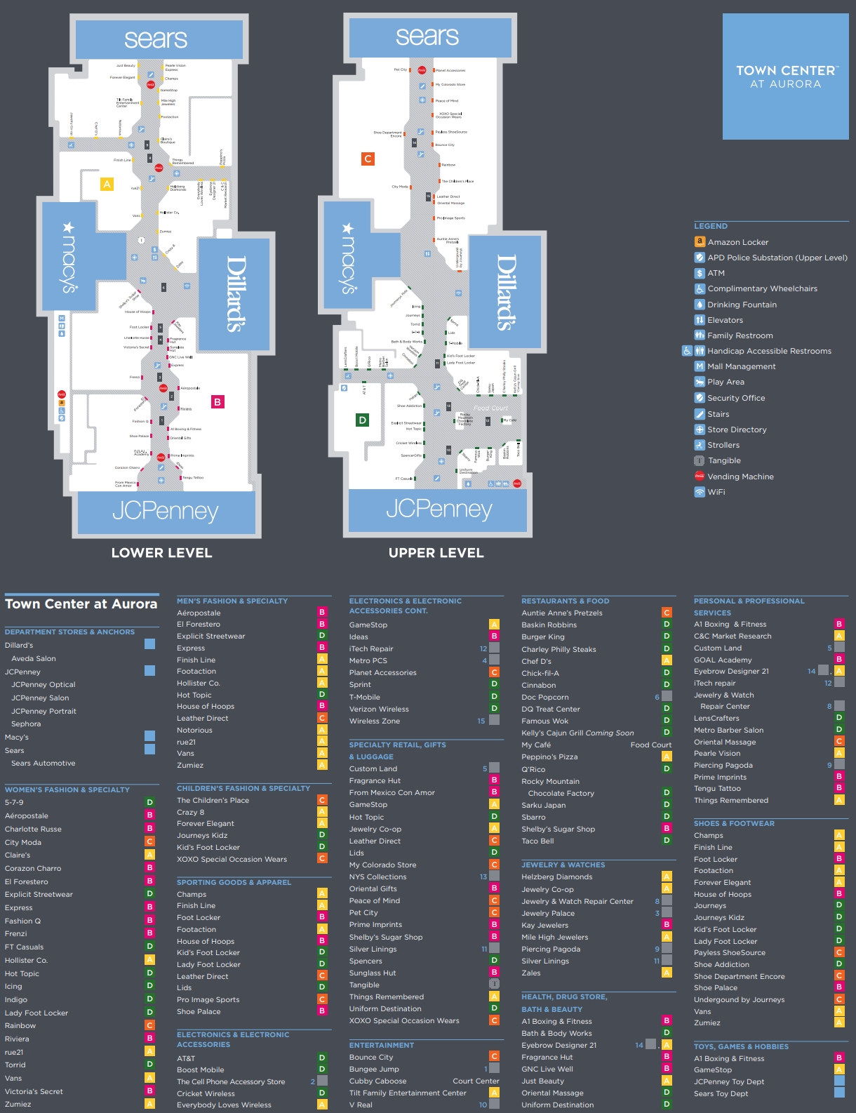 Directory Colorado Mills Mall Map - Labelscar The Retail ...