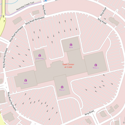 Town Center Mall Map Town Center At Cobb (140 Stores) - Shopping In Kennesaw, Georgia Ga 30144 -  6809 - Mallscenters