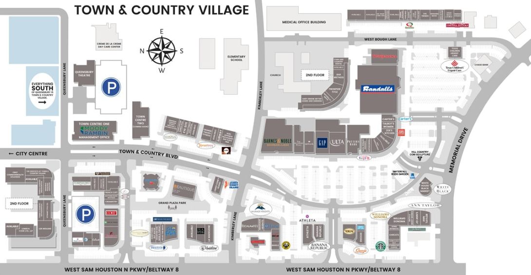 Town & Country Village (85 stores) - shopping in Houston, Texas TX