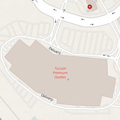 Tucson Premium Outlets plan