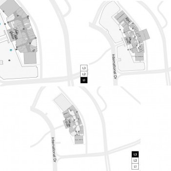 Tysons Galleria plan - map of store locations