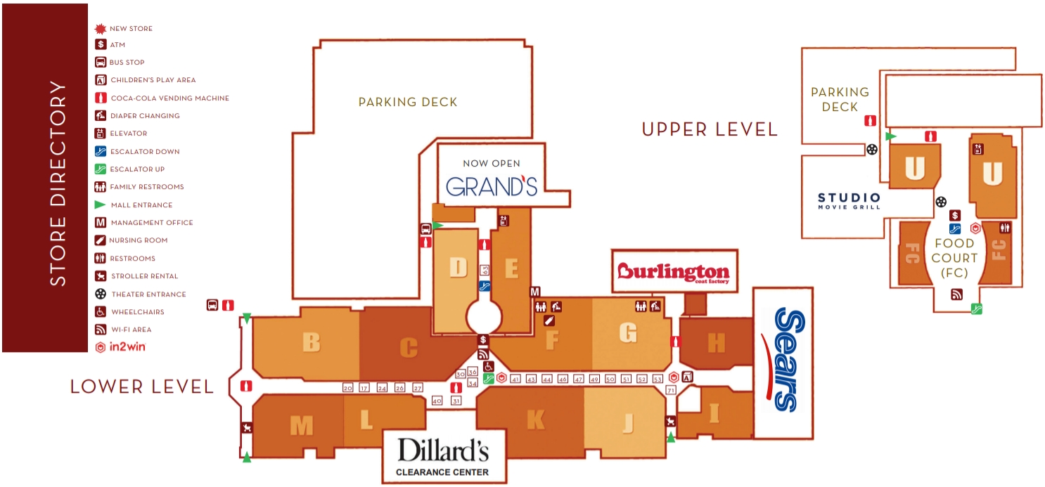 University Mall Tampa (106 stores) shopping in Tampa, Florida FL 33612 MallsCenters